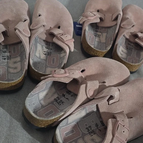 Birkenstock Boston Suede Leather, Color Pink Clay, Retail $154.95 USD - Picture 11 of 16